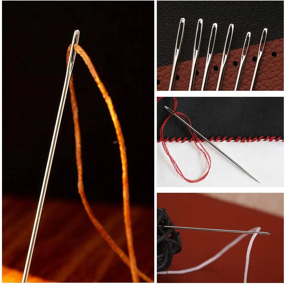 25 шт. крупные Швейные иглы для кожи ручной работы | Дом и сад