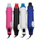 Тепловая пушка, 110 В, 220 В, 300 Вт, с опорой для термоусадочного пластика