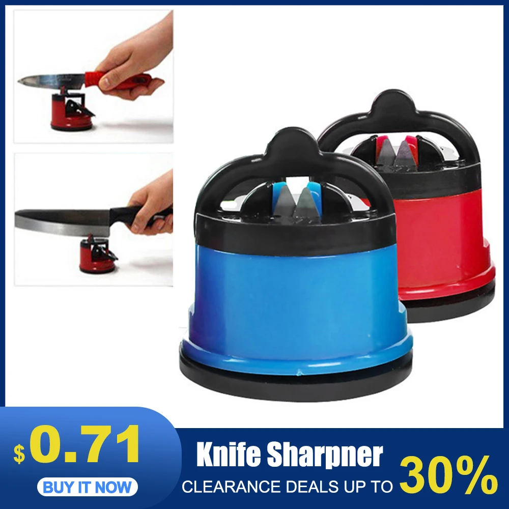 точилка для ножей ножа Заточка на присоске легко и безопасно Затачивает кухонный