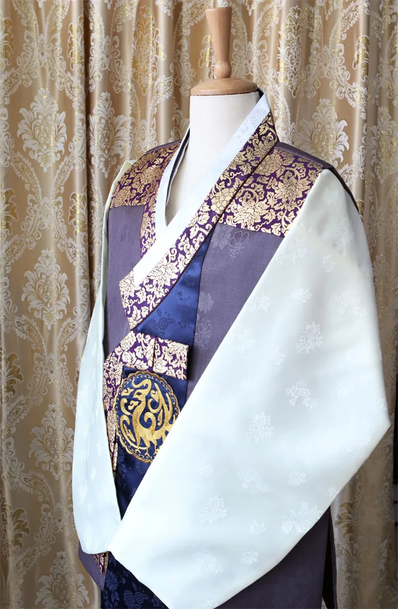 Южная Корея импортный ханбок ткань/корейские последние модели/мужские