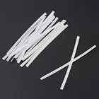 1000 шт. белая пластиковая проволока для носастержень для самостоятельного изготовления маски с оцинкованной Железной сердцевиной внутри магнитной ленты для моста кабельная проволочная стяжка