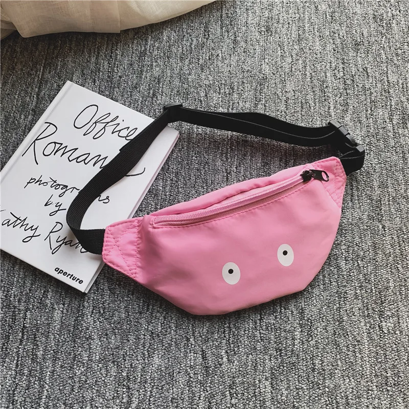 pink Monsisy/Детская поясная сумка для детей; поясная сумка для мальчиков и девочек; поясная сумка для телефона; Поясная Сумка Для монет; кошелек; нагрудная Сумка для малышей; Рождественский подарок - Цвет: pink