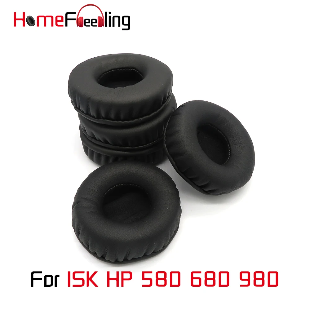 

Амбушюры Homefeeling для ISK HP580 HP680 HP980, круглые универсальные запасные части Leahter, амбушюры