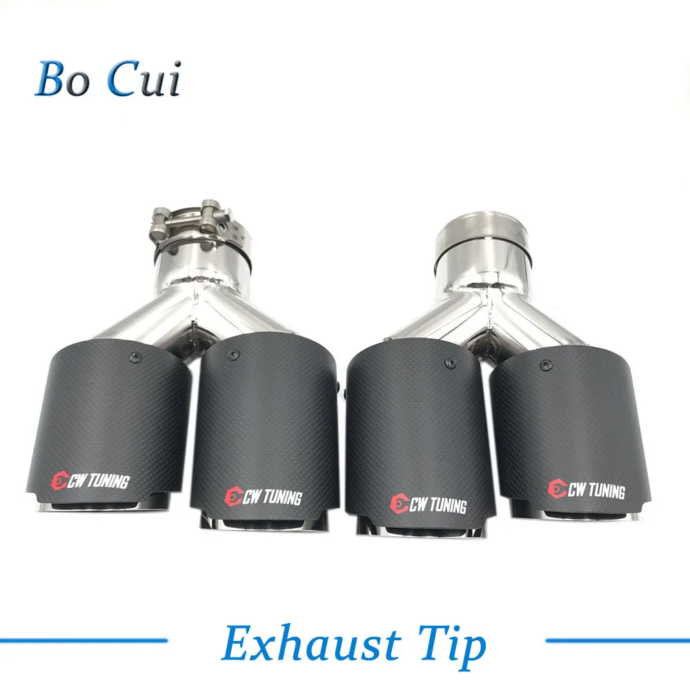 1 пара: двойное матовое углеродное волокно + 304 нержавеющая сталь универсальная