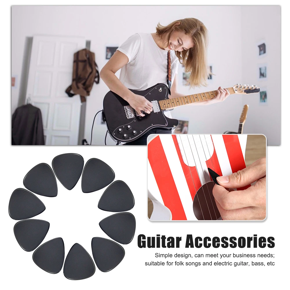 professionelle gitarre picks 046mm ukulele elektrische bass musical dicke celluloid plektrum saiten instrumente zubehör free global shipping