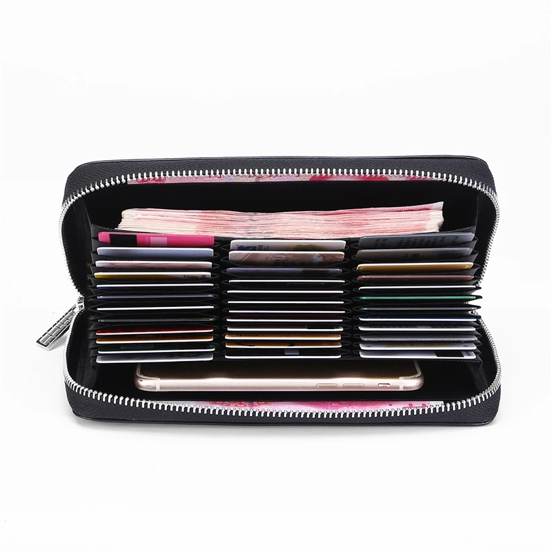 LostSoul rfid держатели для карт кожаный натуральный кошелек кредитных и денег