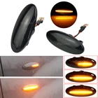Автомобильный Боковой габаритный фонарь s Динамический светодиодный светильник Тель поворота для Nissan Qashqai J10 X-trail T31 Cube Juke Leaf Micra K13 Note E11