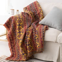 latest tribal blankets indian outdoor rugs camping picnic blanket boho decorative bed blankets plaid sofa tassels linen mats