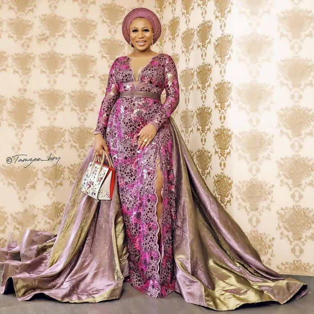 Новинка кружевная ткань Африканская розовая фуксия высококачественное