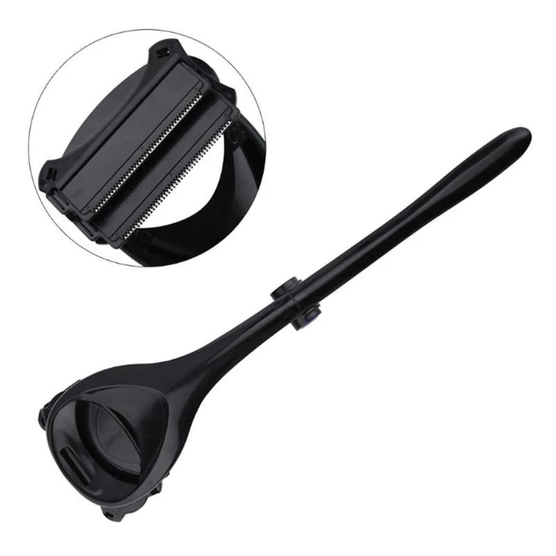 Мужская бритва с двумя лезвиями большого размера для удаления волос на спине