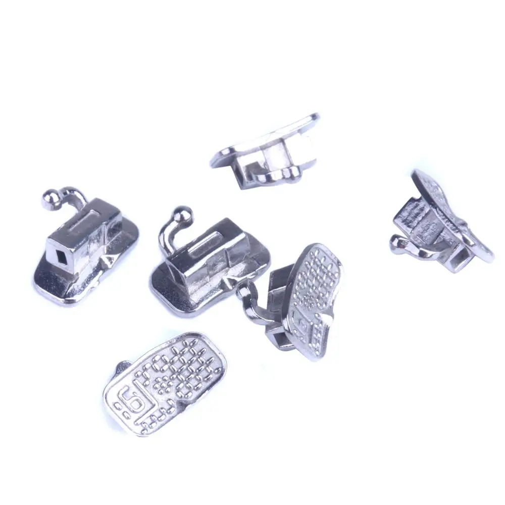 Аздент 20 комплектов стоматологической ортодонтической боковой трубки МИМ-моноблок 1-й и 2-й моляры, связываемой одиночной неконвертируемой MBT Roth 0.022 0.018 on.