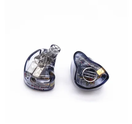BGVP DM7 6 BA в ухо Мониторы HIFI наушники новые настроить IEM Ноулз sonion драйверы с подарком гарнитура с двумя кабелями - Цвет: Black