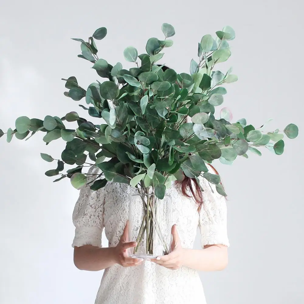 Листья эвкалипта зимнего цвета 60 шт.|Искусственные растения| |