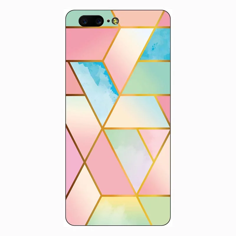 Мягкий чехол для телефона Oneplus 5 / One Plus Five A5000 блестящий Цветной силиконовый
