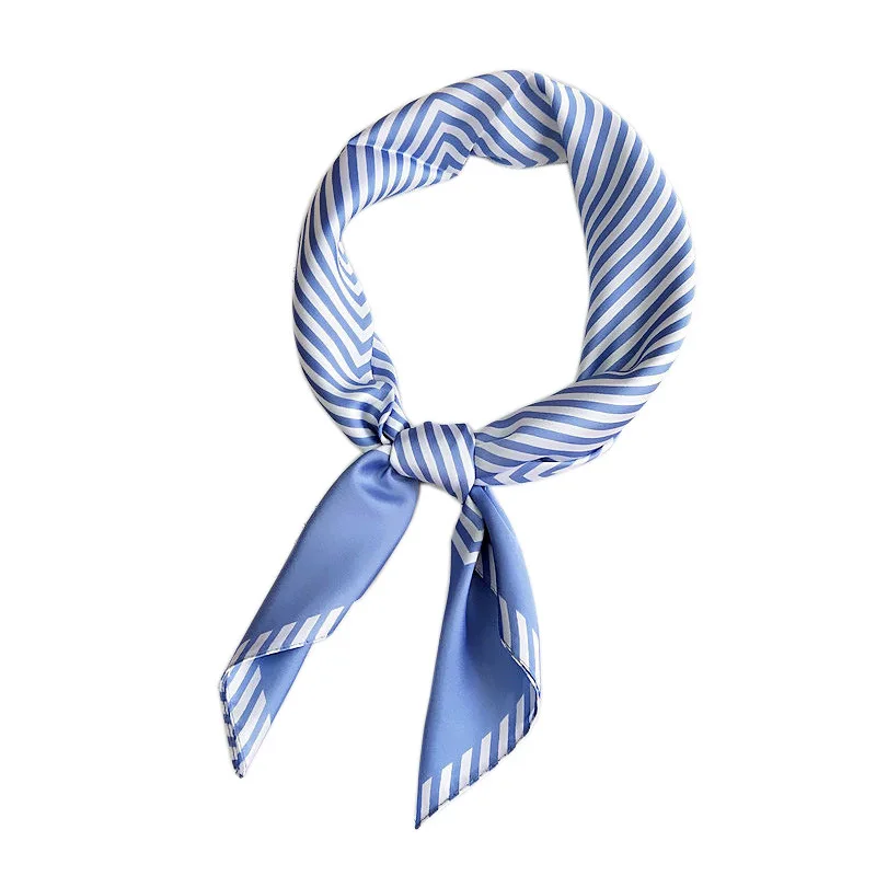 2020 мини квадратный шелковый шарф шали модный офисный платок для леди волос