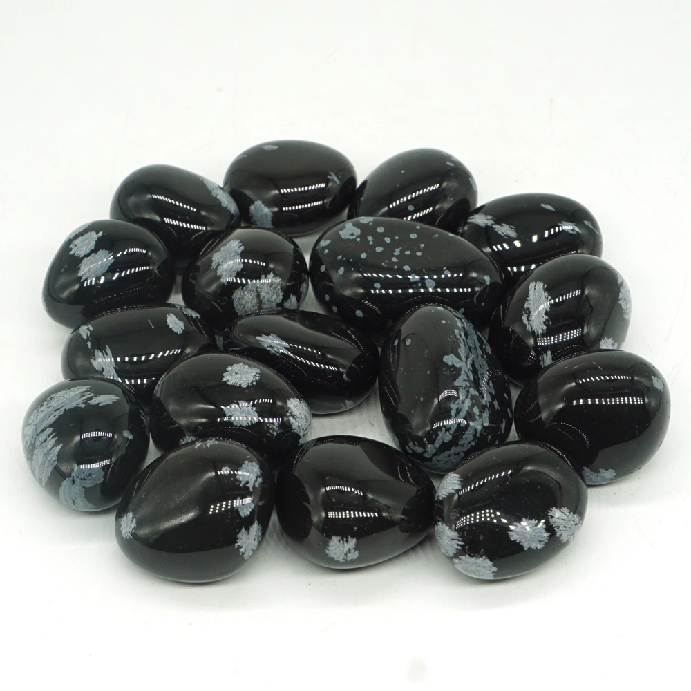 200 г натуральные камни в форме снежинок обсидиановый Кристалл Bulk упали каменные