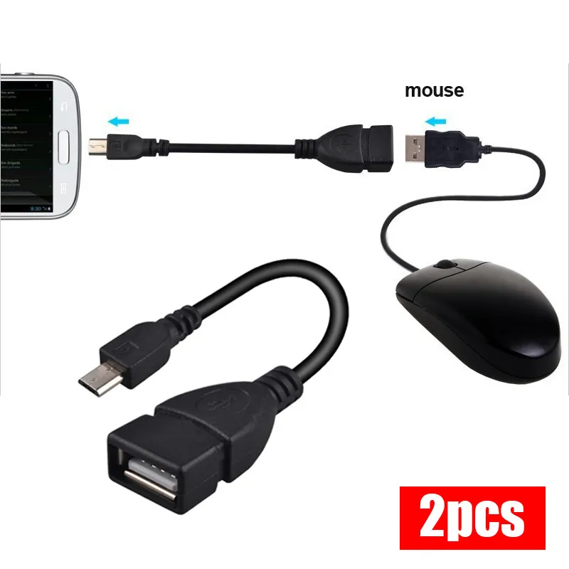 Адаптер Micro5P OTG USB кабель Micro к 2 0 для Xiaomi Samsung LG Sony Android флэш накопитель адаптер