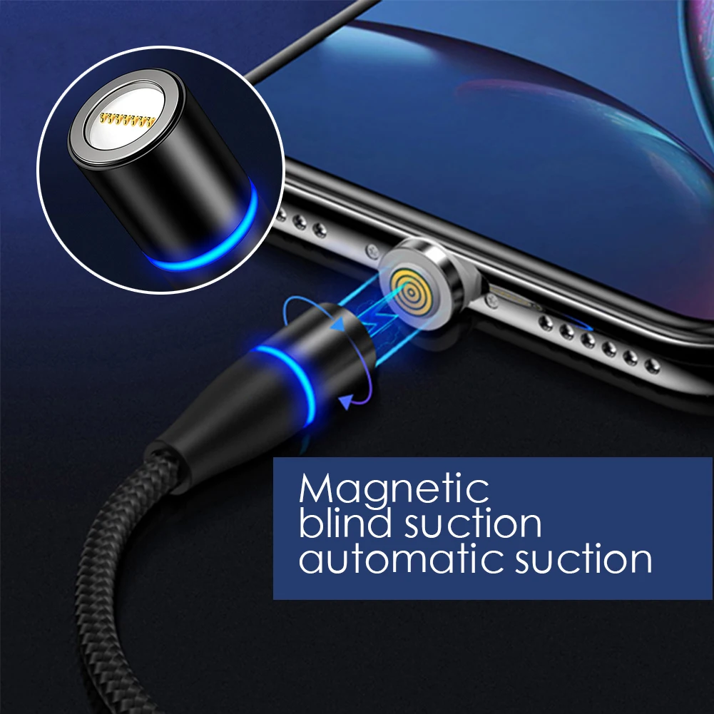 Магнитное зарядное устройство 3 А кабель USB Type C для Huawei P30 P20 Pro Mate 20 10 Honor магнитный