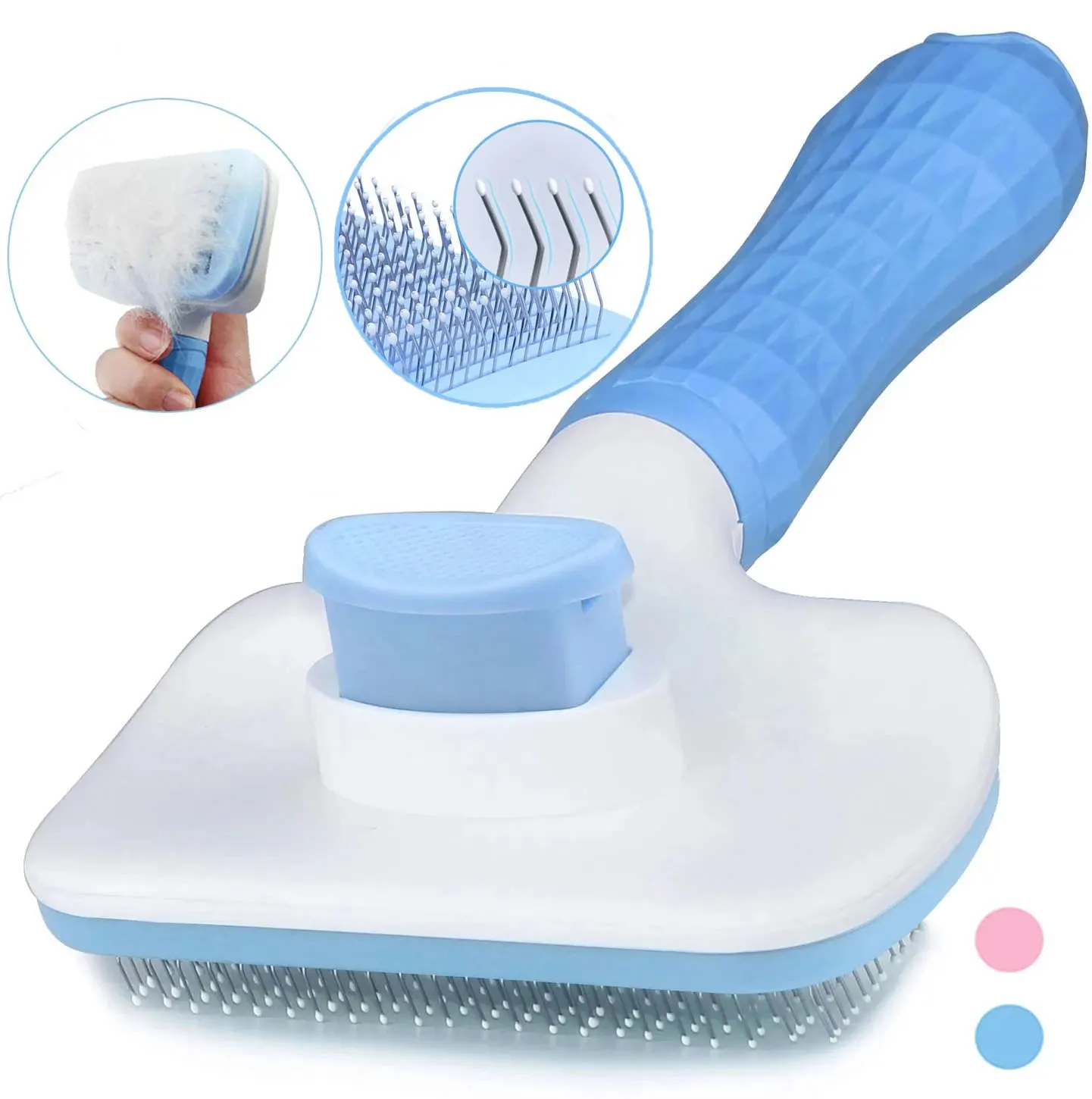 

Pet Dog comb with Massage Particles Long hair Dog brush Special Needle Comb Promote Circulation Comb for Dogs Pet supplies
