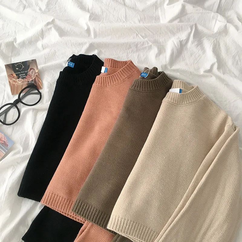 Недорогой свитер для женщин весна-лето-осень 2021 г. Модный повседневный теплый