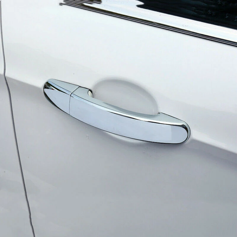 Для Ford 2013-2019 Escape Фокус Chrome снаружи протектор дверной ручки крышка Накладка ж/O
