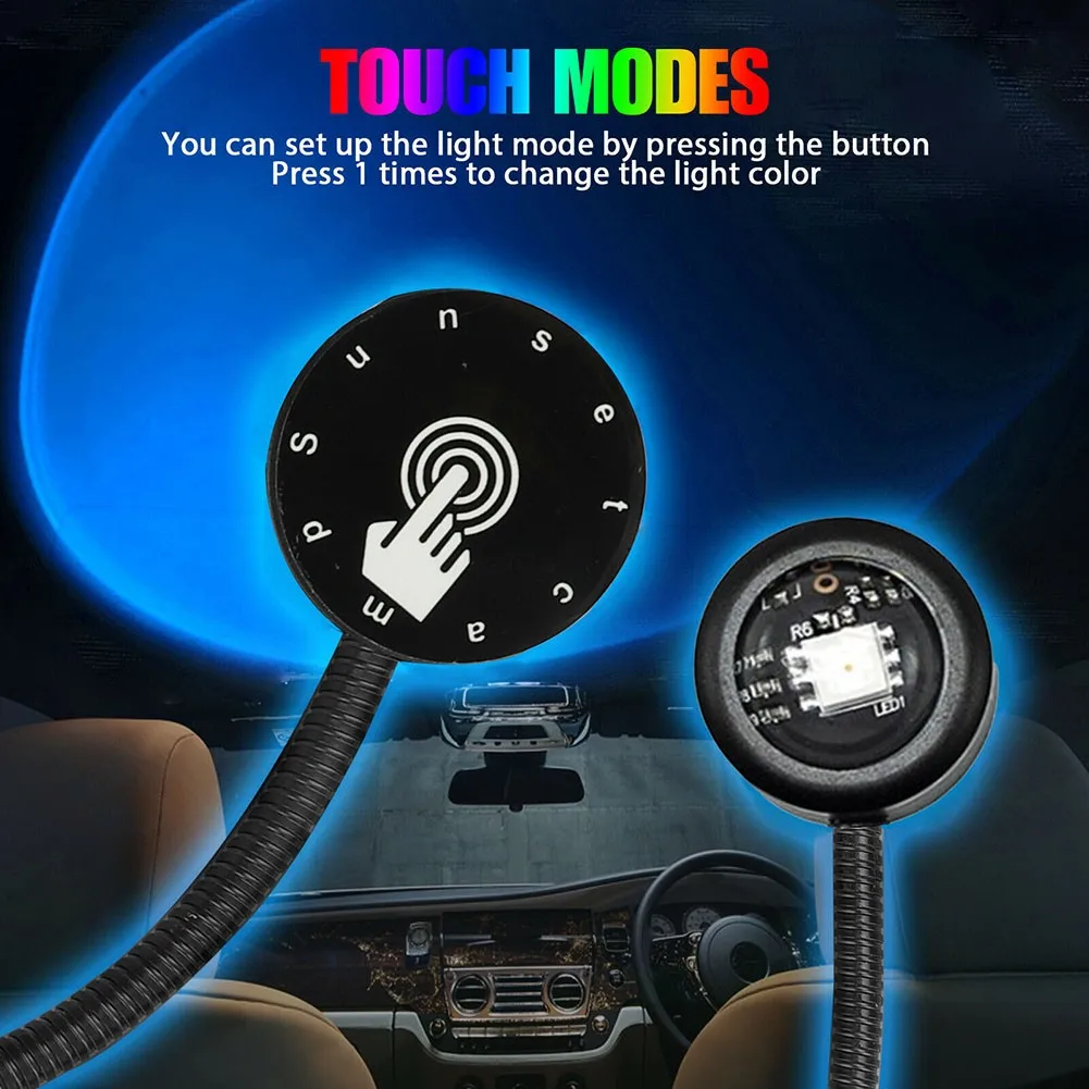 

Lamp Atmosphere Light Parts RGB Replacement Seven Accessory Adjustable