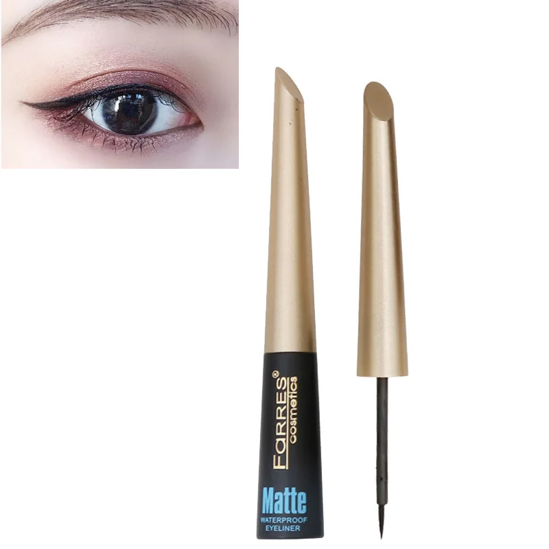 1 шт Матовый Водонепроницаемый жидкая подводка для глаз быстро сохнут защита от