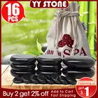 Массажер с базальтом, 16 шт.компл., для массажа спины