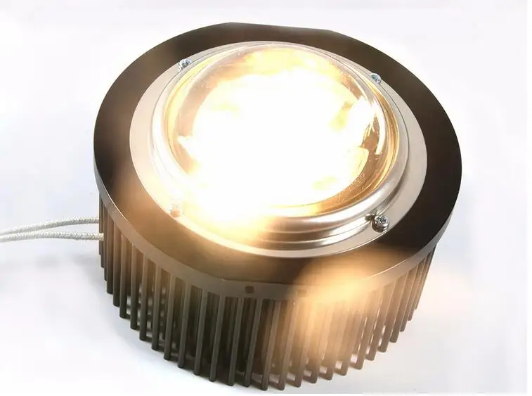 CREE Cob CXB3590+ идеальный держатель 50-2303CR+ предварительно Просверленный пассивный радиатор D133mmxH70mm(для 50-65 W)+ D100mm стеклянный объектив