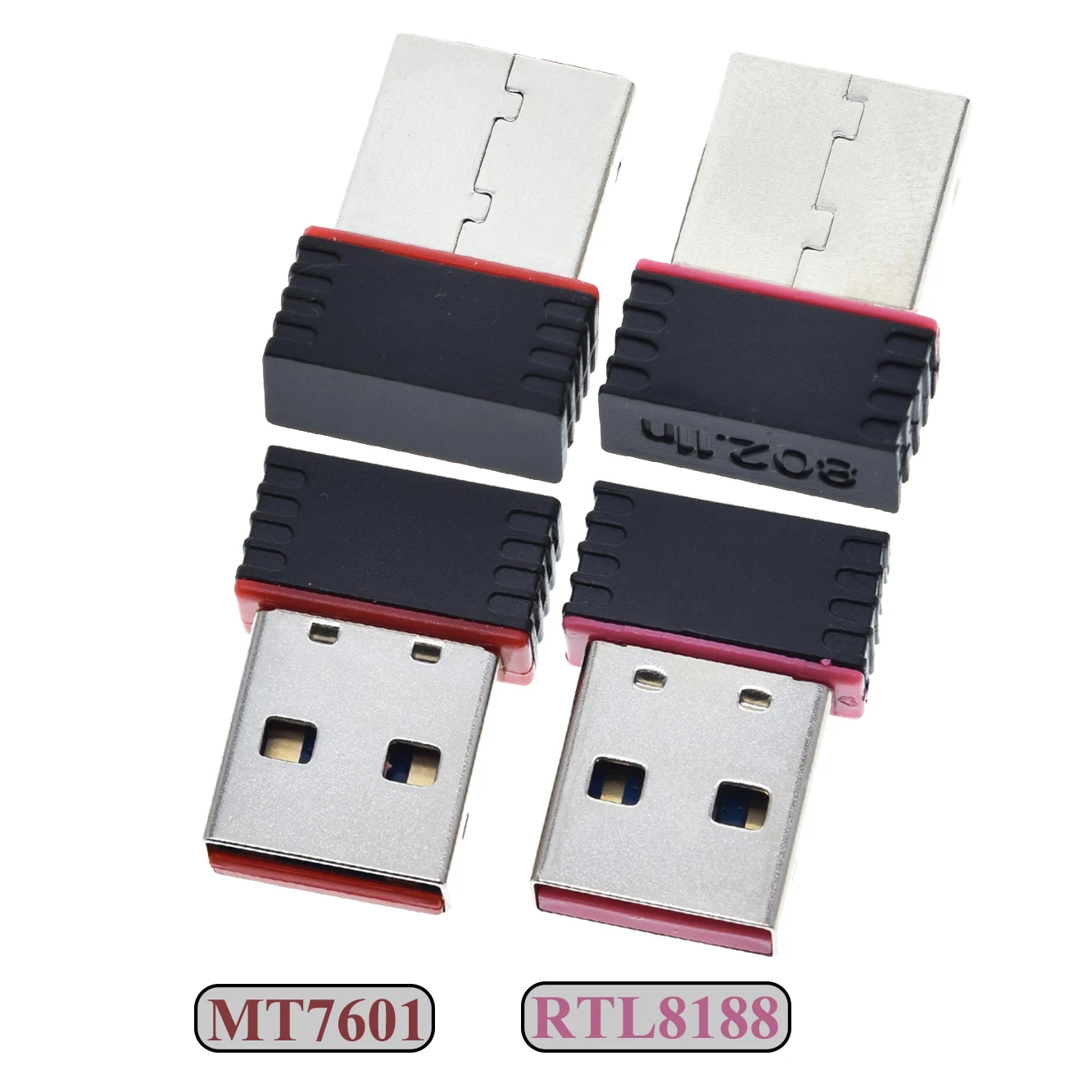 MT7601 RTL8188 мини USB Wifi адаптер 802.11n Антенна 150 Мбит/с беспроводной приемник ключ