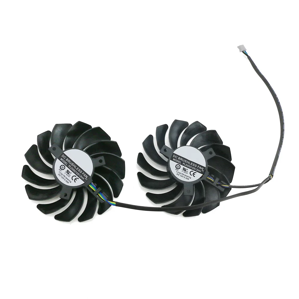 Вентилятор охлаждения для видеокарты AMD MSI RX470 RX480 RX570 RX580|Кулеры и системы
