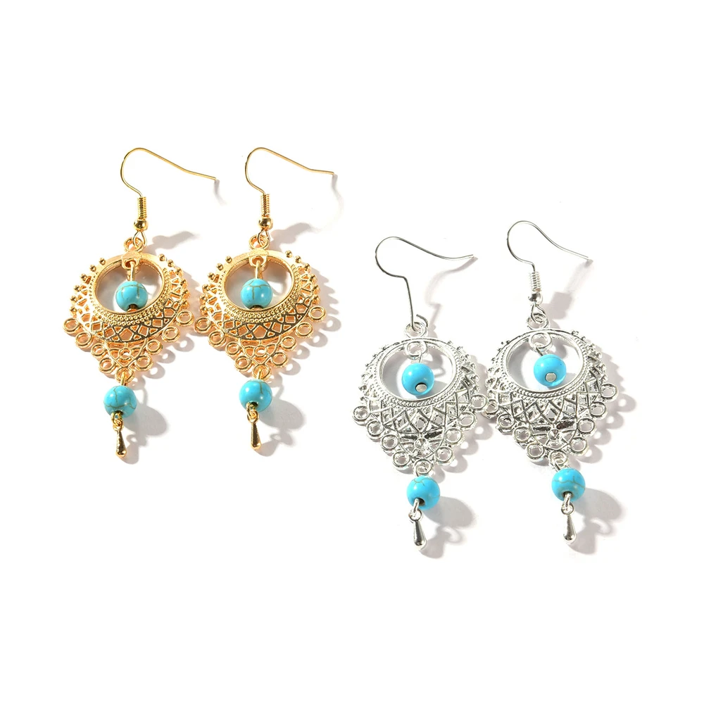 Женские серьги-подвески ювелирные кольца богемные серьги фантазийные украшения