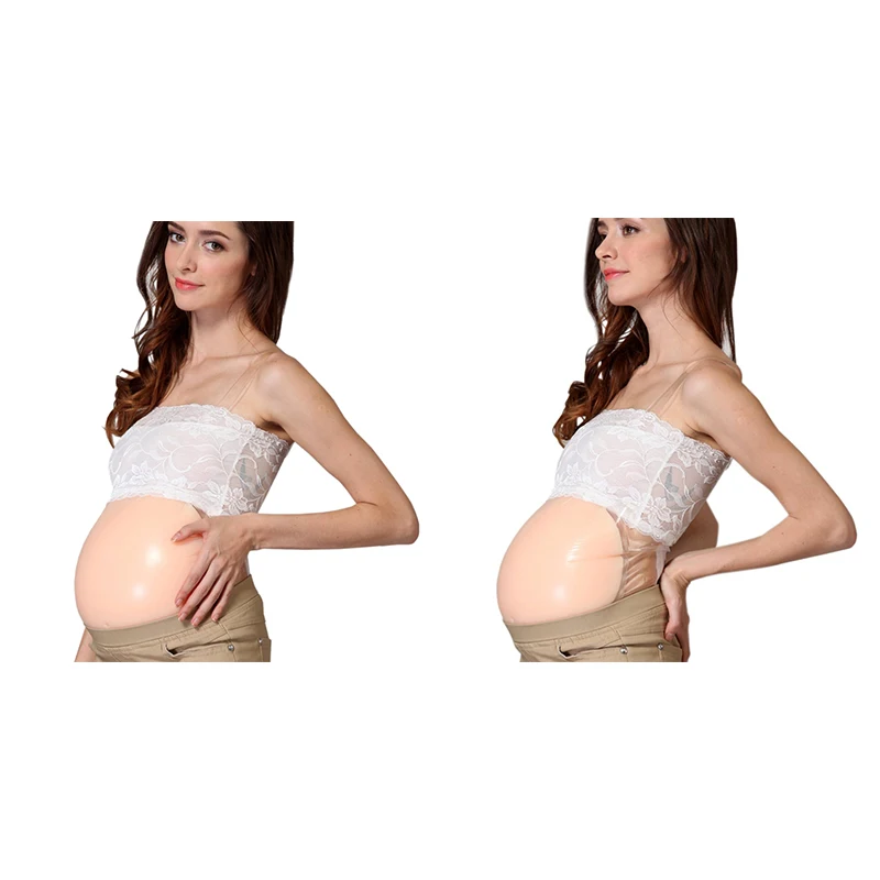 

100% силиконовый поддельный Желейный живот для беременных, замаскированный поддельный живот для беременных женщин, реквизит для Хэллоуина