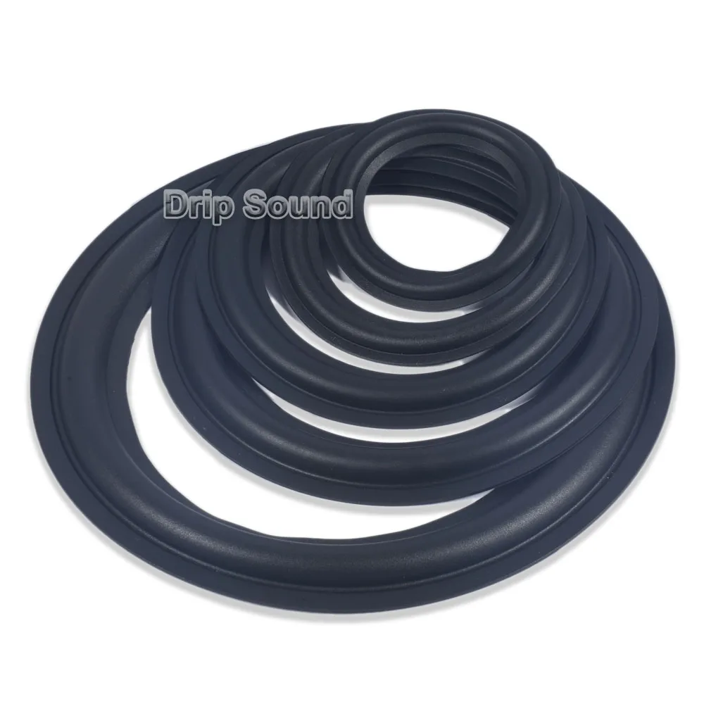 2 шт. Динамик анти старения гибкий резиновый края складывая кольцо басовый