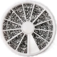80 hot sale 2400 pcswheel nail art decoration diy easy to apply smellless cute fingernail decoration stickers for salon