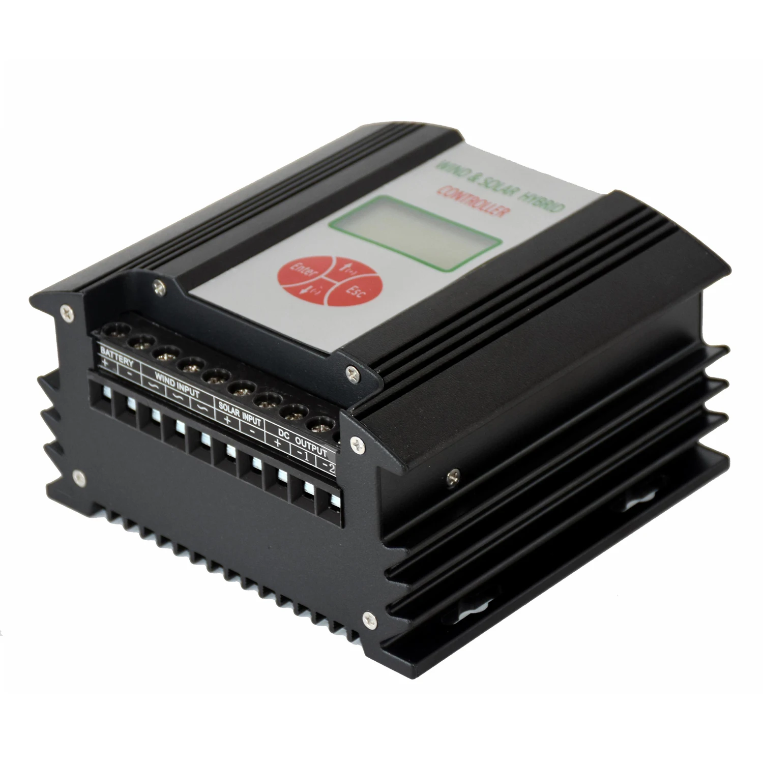 900W 24 V/48 V ветряной солнечный гибридный контроллер(600 Вт ветер+ 300 Вт Солнечный+ ЖК-дисплей дисплей)/гибридный регулятор зарядное устройство