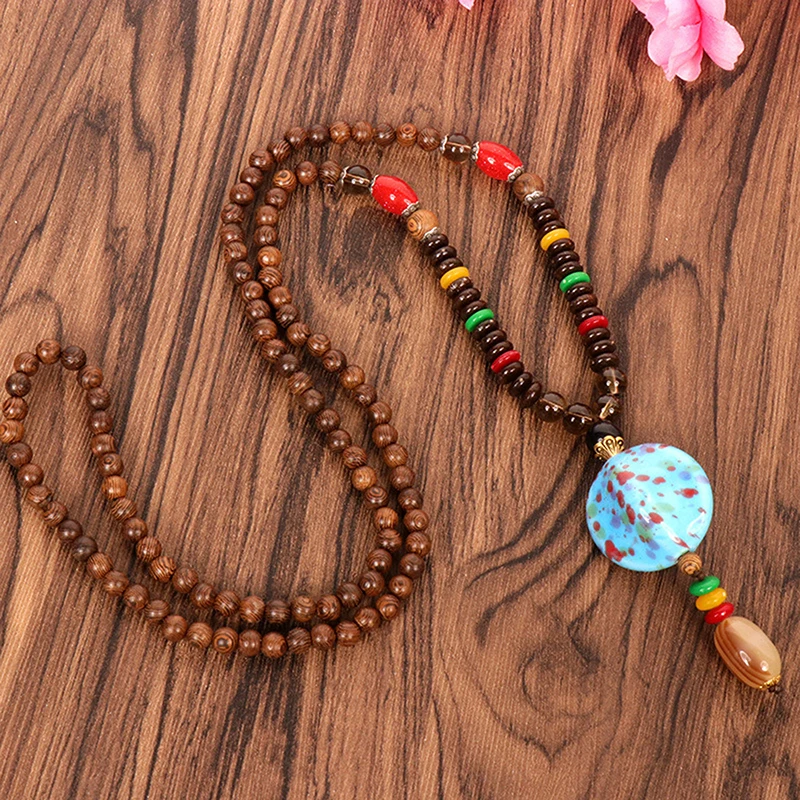 Ювелирные изделия ручной работы в стиле бохо цепочка на свитер женское ожерелье