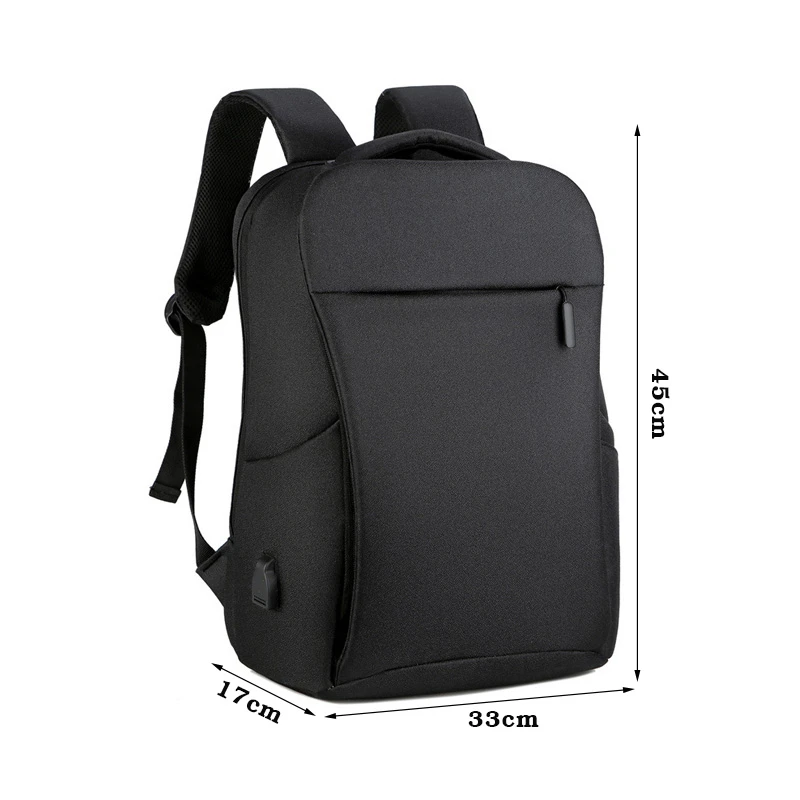 Рюкзак для мужчин зарядка через USB Водонепроницаемый ноутбук рюкзак школьные
