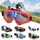 Солнцезащитные очки унисекс для катания на лыжах, сноуборде, скейте, снегоходе, ветрозащитные, пыленепроницаемые, с защитой от УФ-лучей, велосипедные очки, спортивные очки