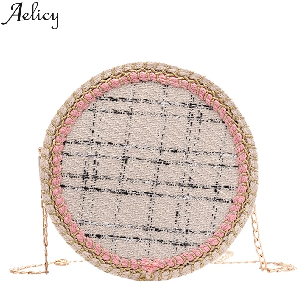 Aelicy 2019 Bolsos модные женские сумки мессенджеры круглые Сумки На Плечо Дизайнерские