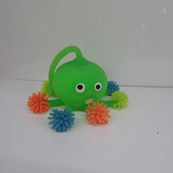 

1000pcs Exhausting toys glow cute super cute super soft octopus with lights flashing TPR children's toys