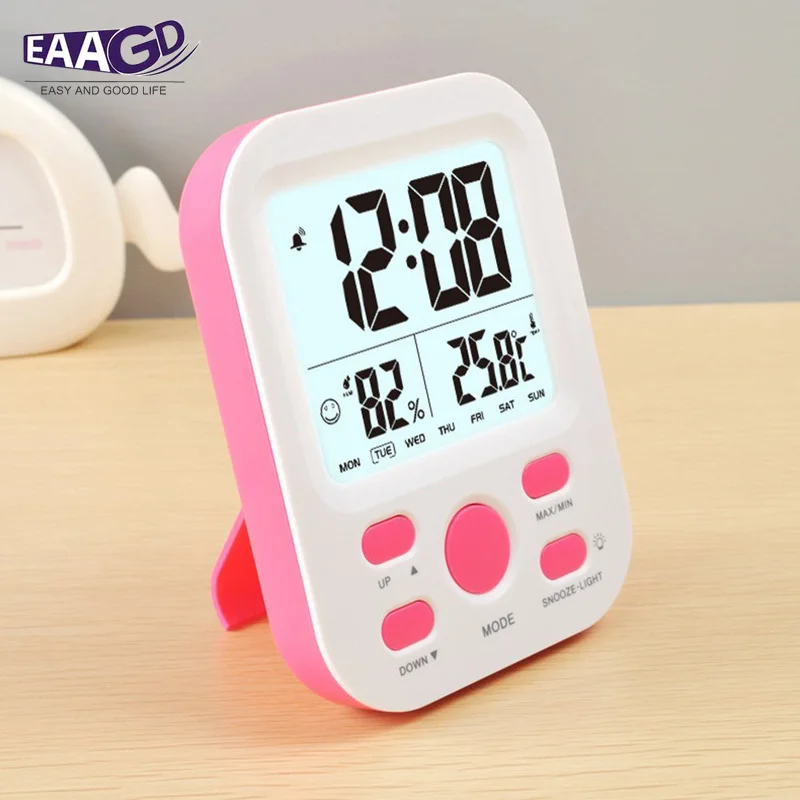 EAAGD цифровой электронный измеритель влажности гигрометр термометр с подсветкой