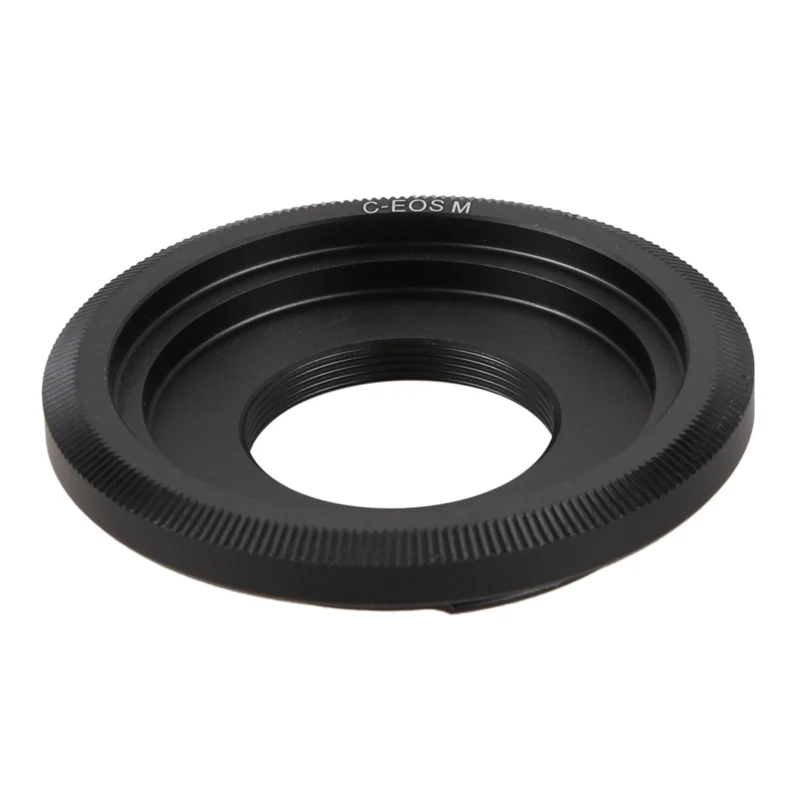 Черный объектив C-Mount Cine Movie для Canon EOS M M2 M3 Camera lens Adapter Ring CCTV Lens C-EOS | Электроника