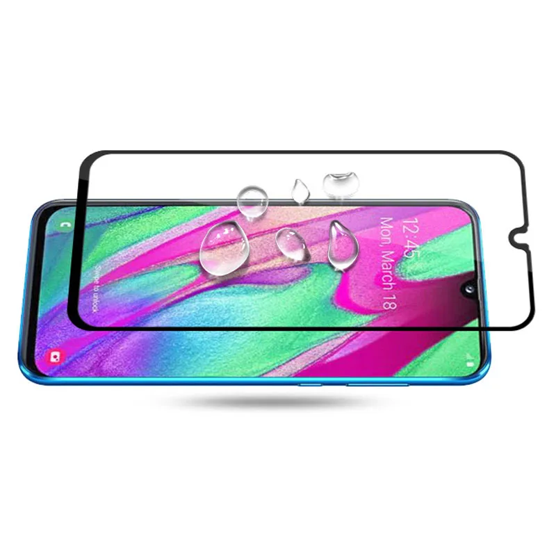 Оригинальное закаленное стекло 9D для samsung Galaxy A40 A 40 защитная пленка экрана YA40
