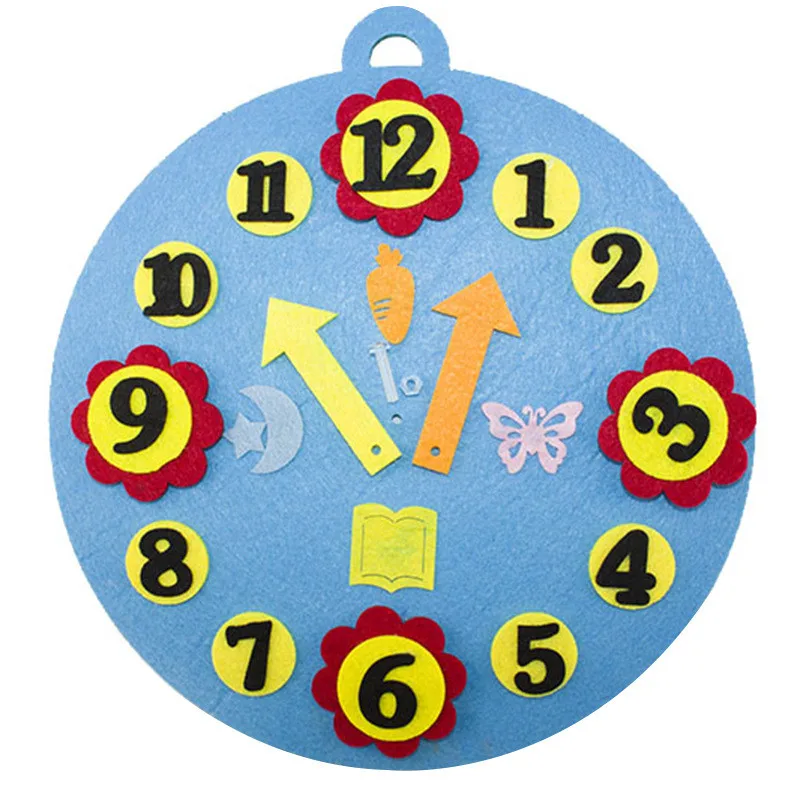 Войлочные изделия ручной работы с цифрами 1 комплект Детские Игрушки для раннего