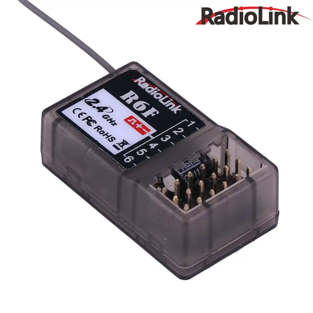 Радиоприемник R6F 2 4 ГГц 6CH для радиоуправляемого передатчика RC6GS RC4GS RC3S RC4G T8FB |