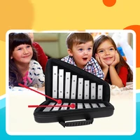 m mbat 16 note glockenspiel keyboard percussion instrument xylophone aluminum plate piano carillon kids educational musical toys