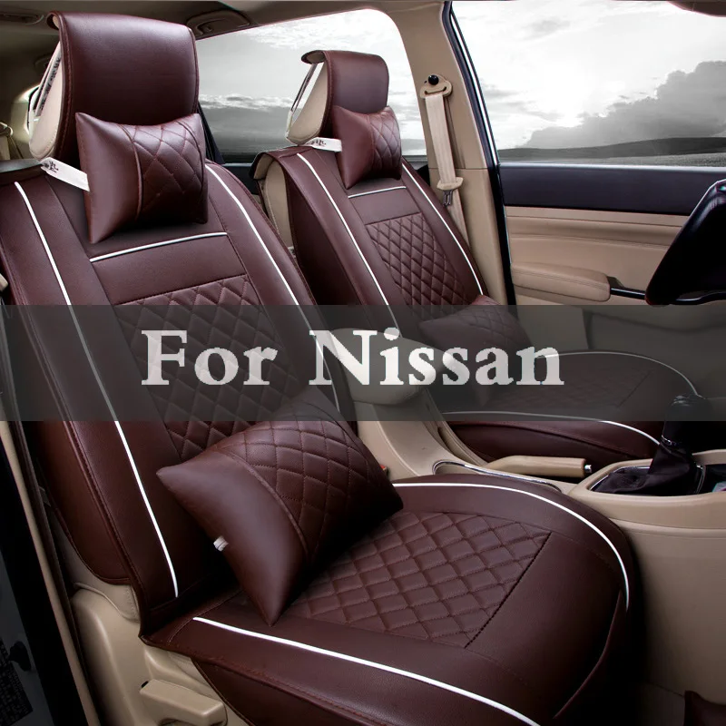 

Cushion Seat Pu Leather Car Seat Covers Automotive Single Seat Pad For Nissan Maxima Micra Moco Murano Fairlady Figaro Fuga Leaf