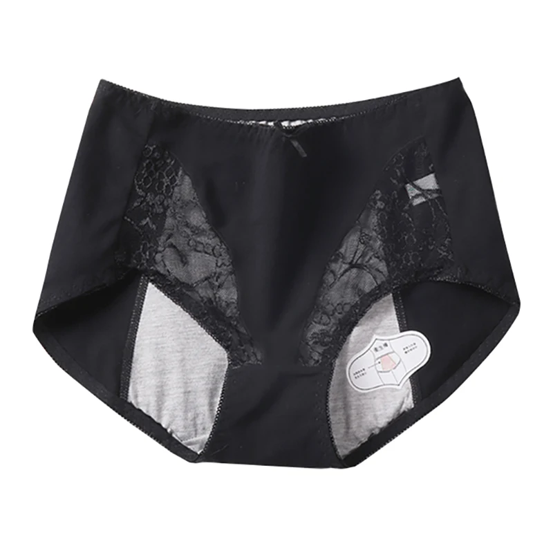

5 Pcs Lace Menstrual Panties Women Leak Proof Period Briefs Jacquard Lingerie Female Sexy Breathable Physiological Underwear New