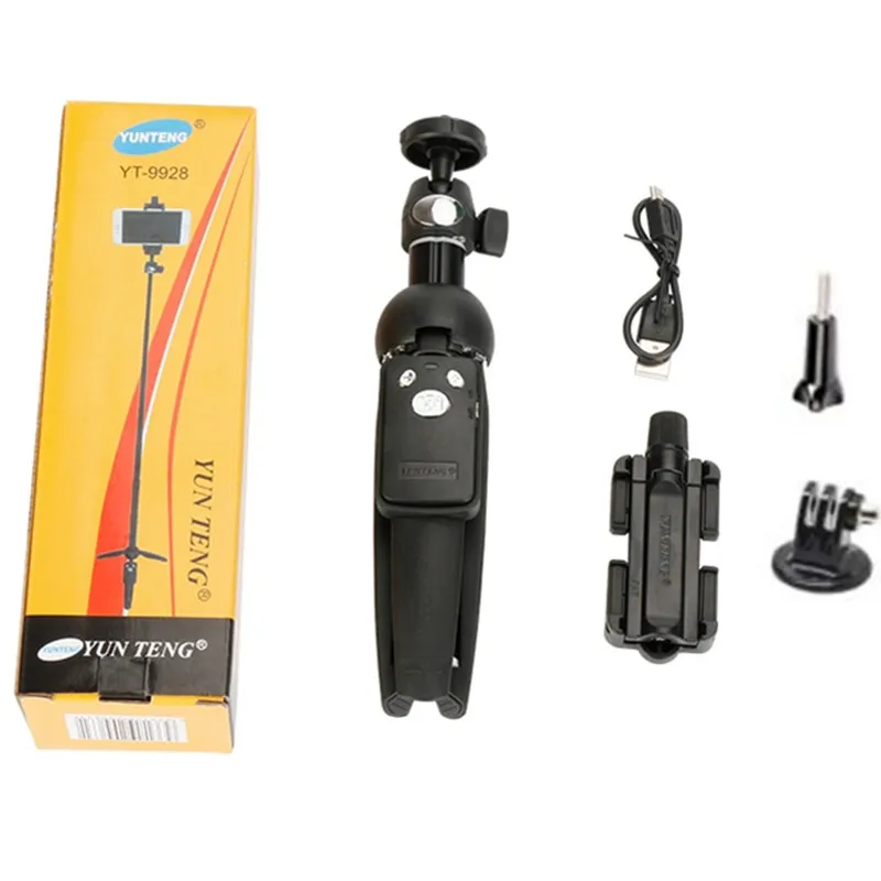 Беспроводной мини 3 в 1 Bluetooth селфи палка штатив монопод для iPhone Xs MAx X Andriod IOS для Gopro Hero 7 6 Yi Cam для DJI